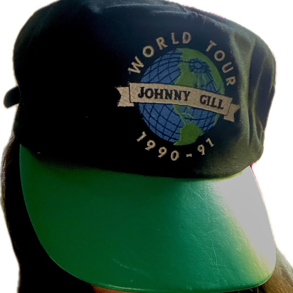 Johnny Gill 1990-91 World Tour Hat - Vintage RARE collectible